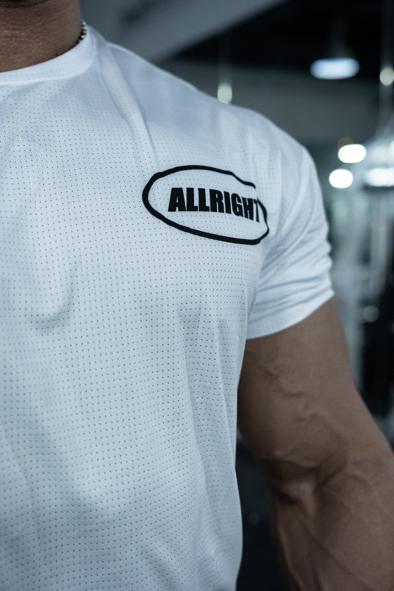 ALLRIGHT Overfit T-shirt (White)