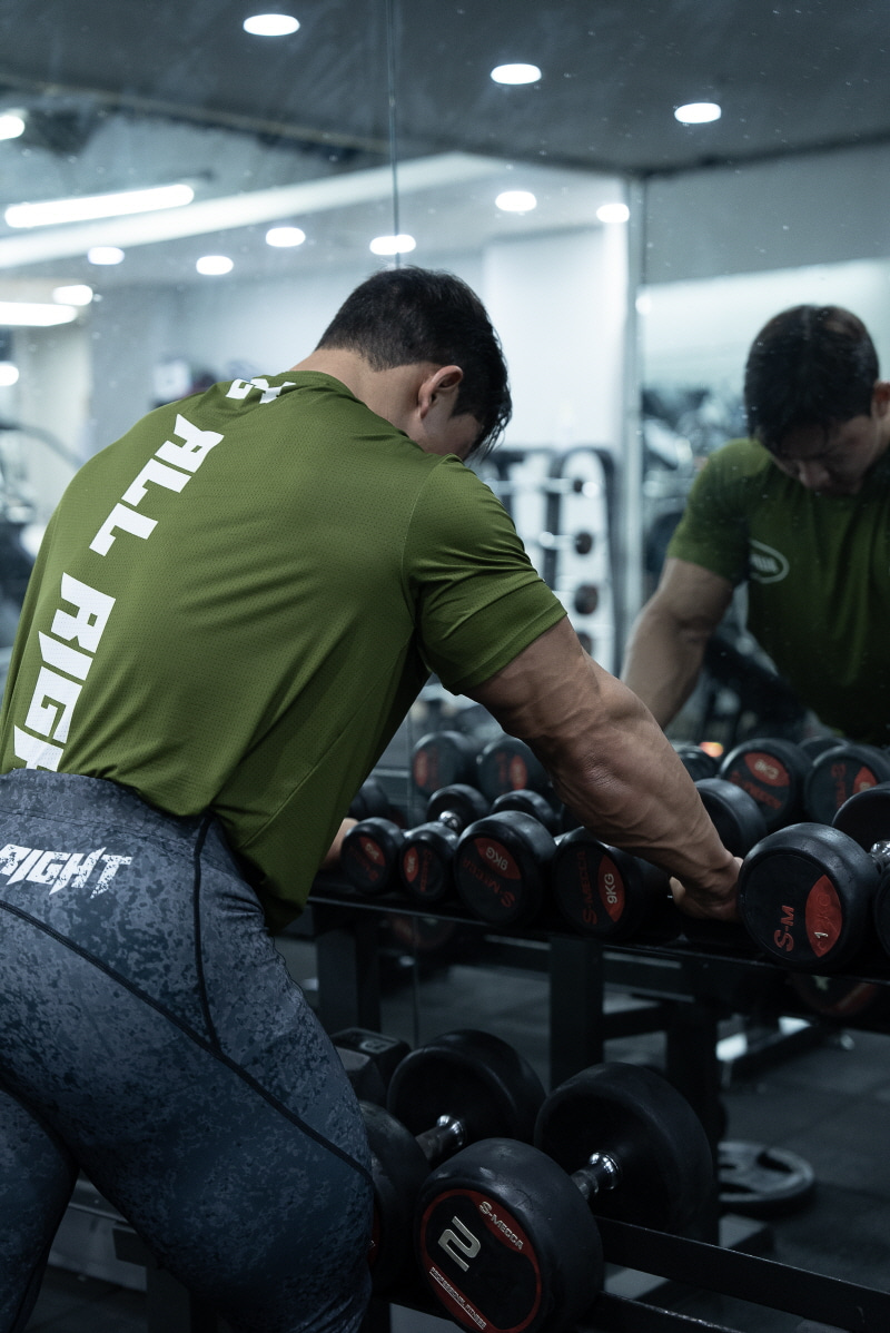 ALLRIGHT Overfit T-shirt (Khaki)