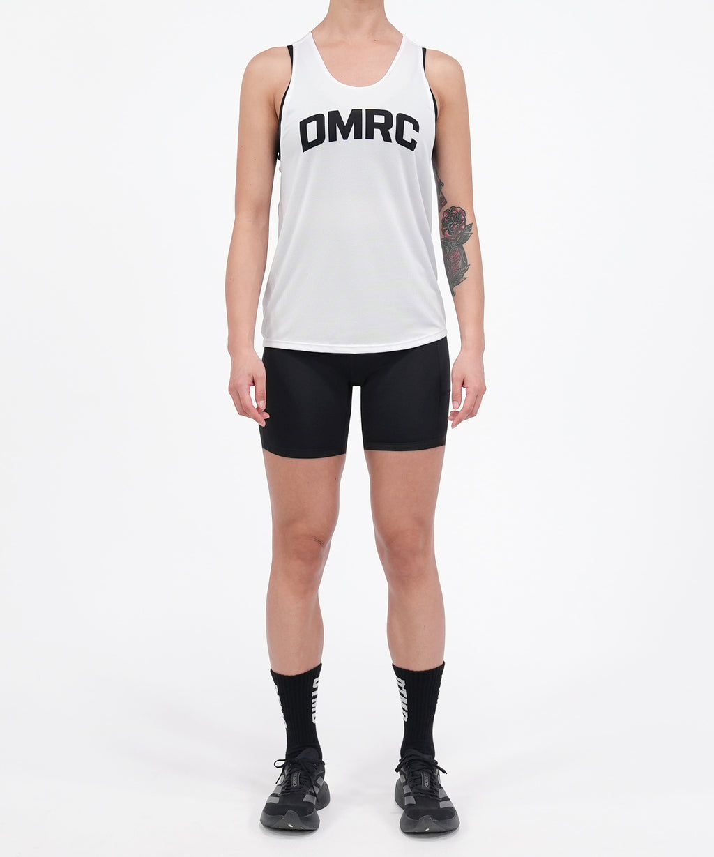 Run Singlet White