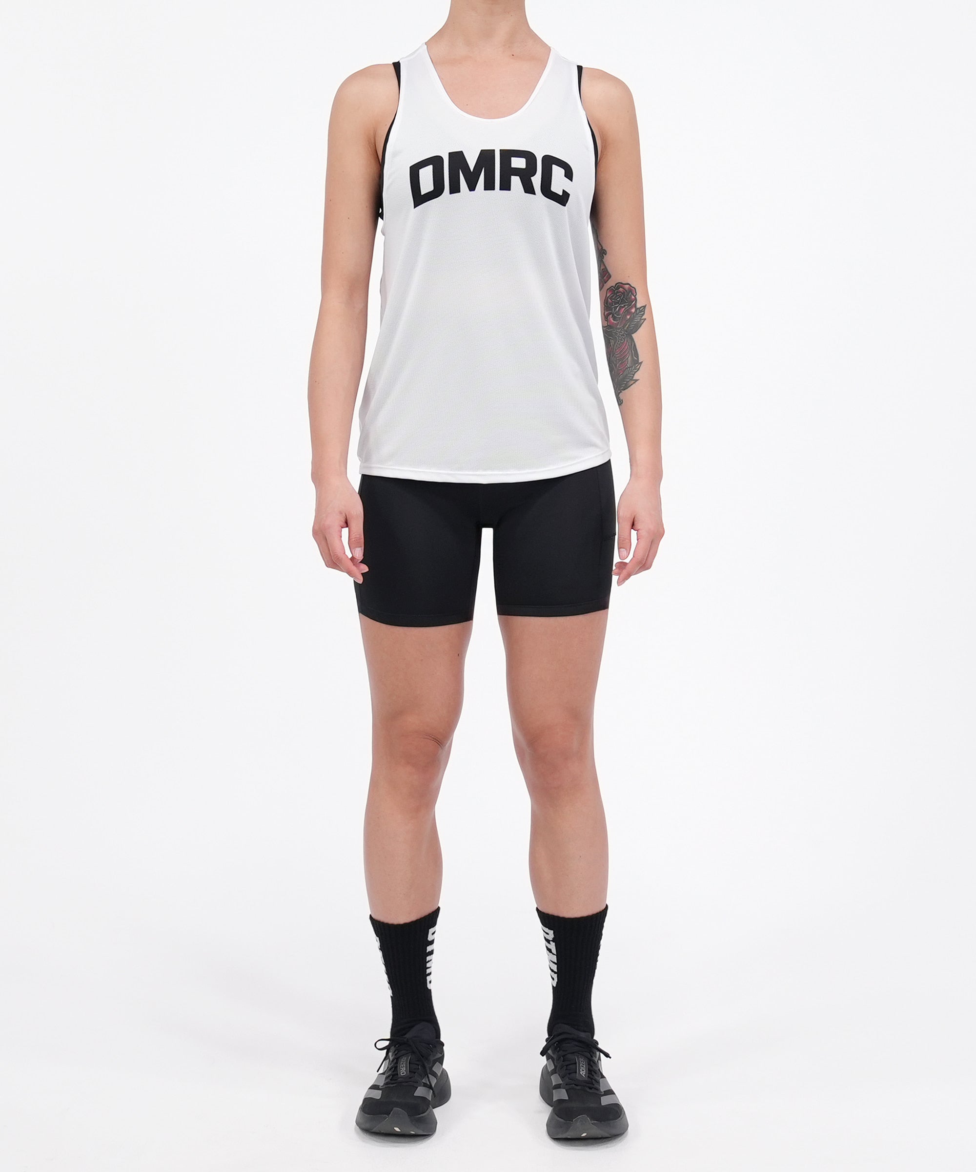 Run Singlet White