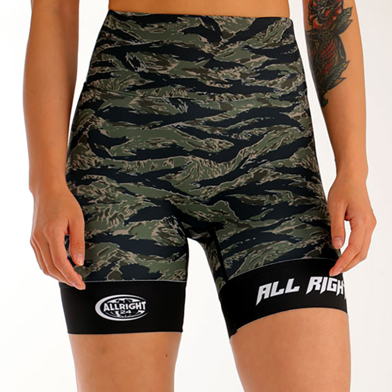 Women's ALLRIGHT Real Tiger Camo Short Tights