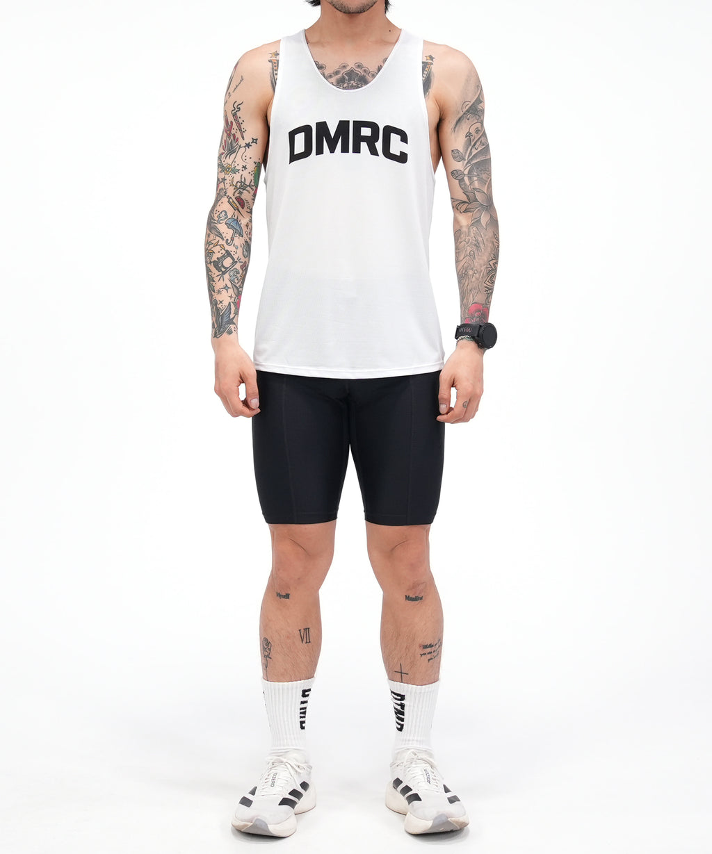 Run Singlet White