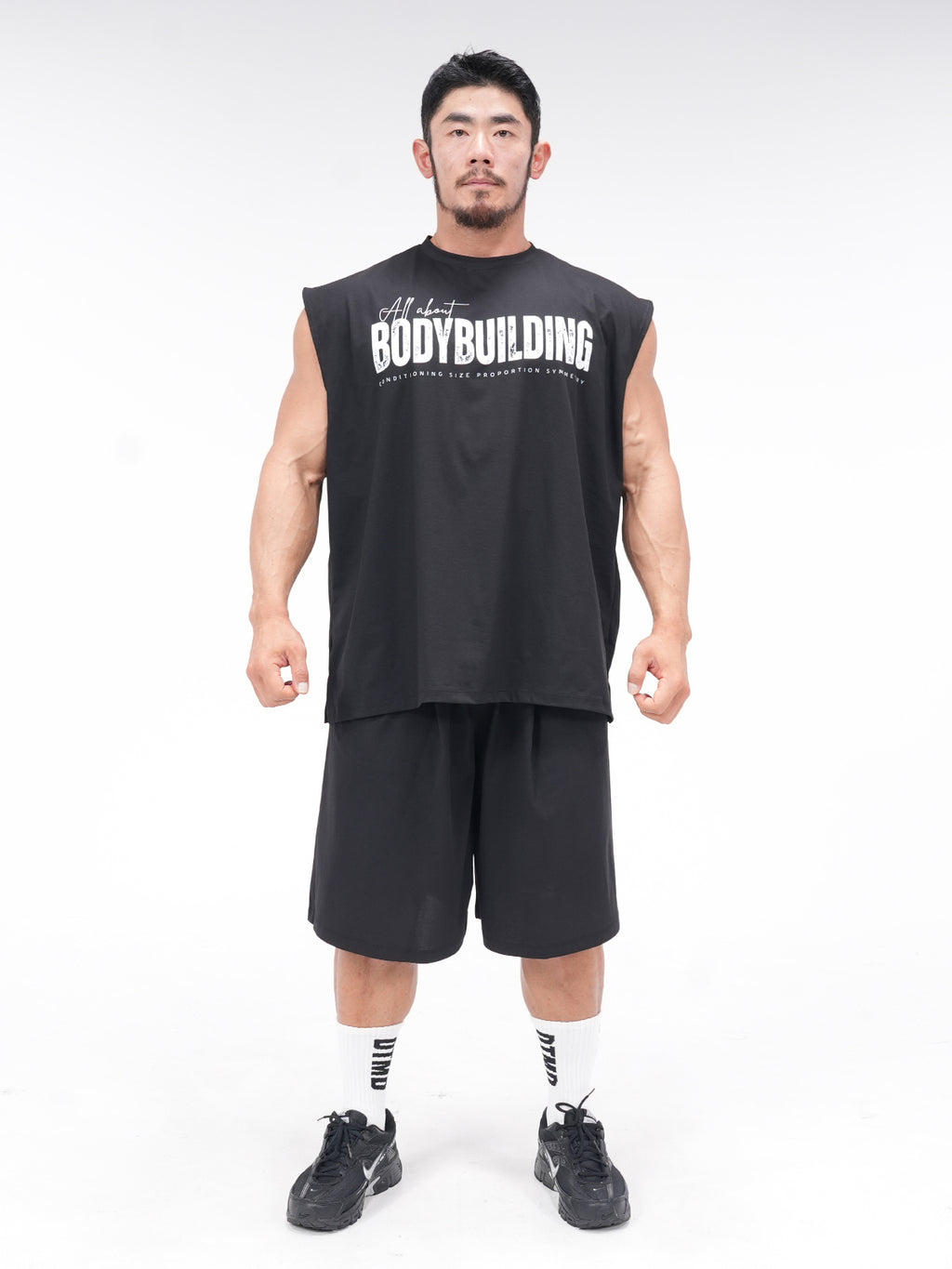 TFE Bodybuilding Sleeveless (Black)