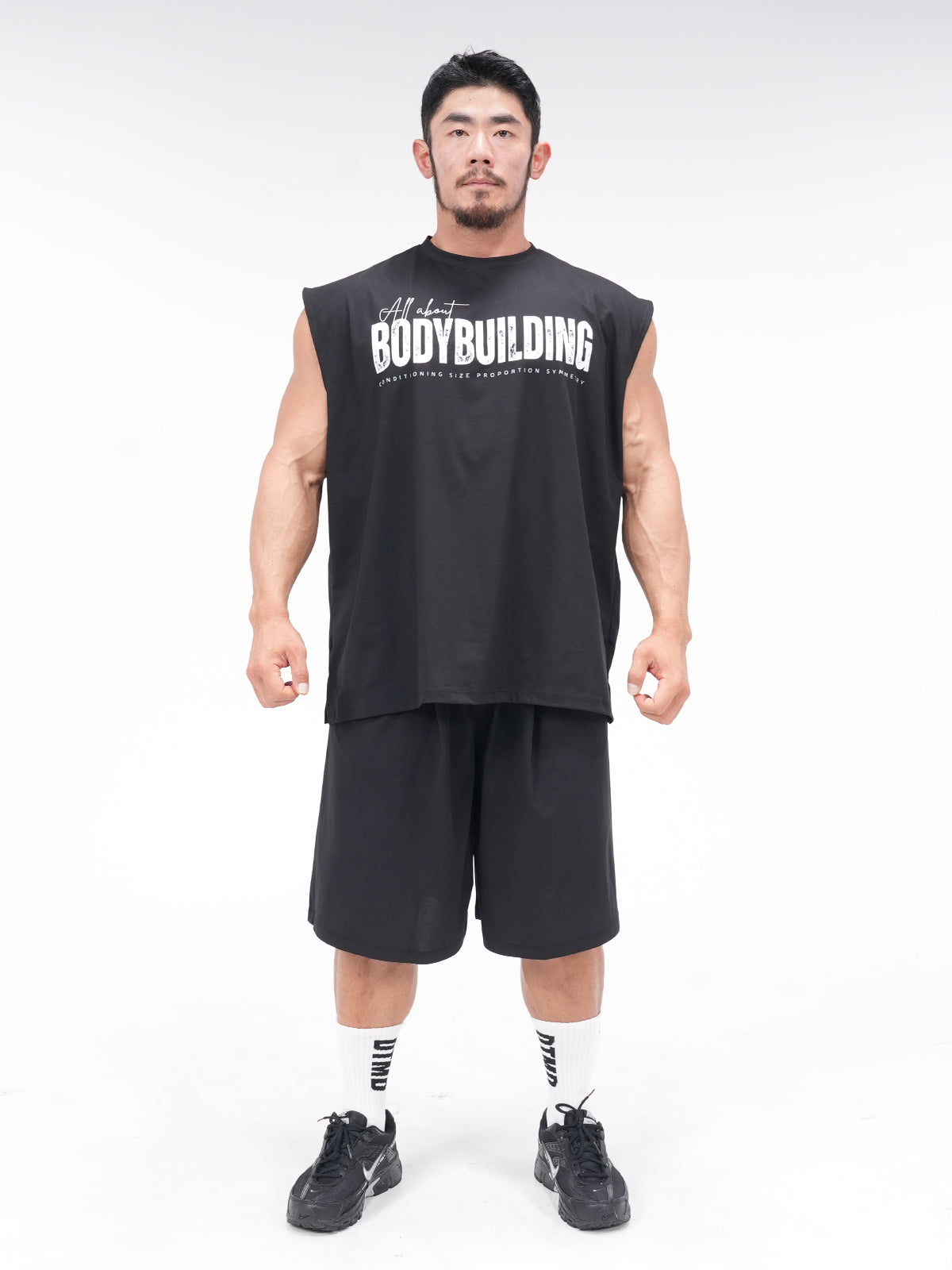 TFE Bodybuilding Sleeveless (Black)