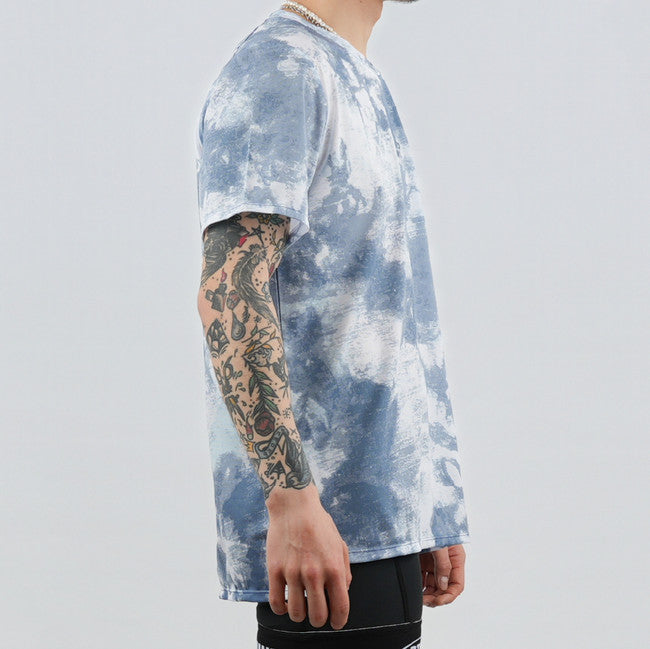 Run Short Sleeve (Tie-dye Sky)