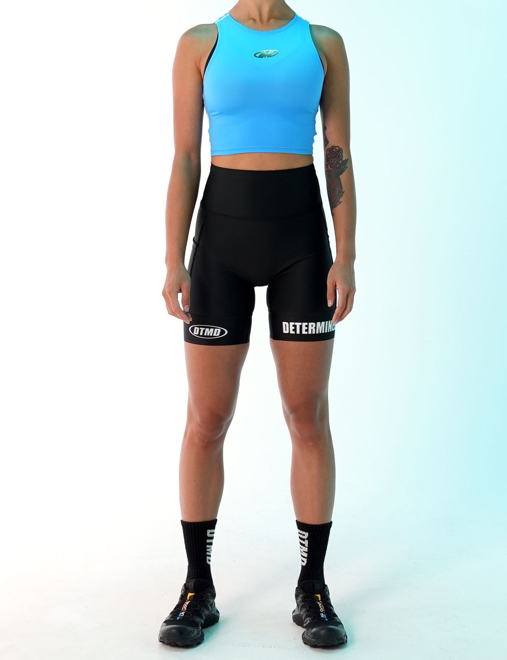 Light Crop Top (Blue)