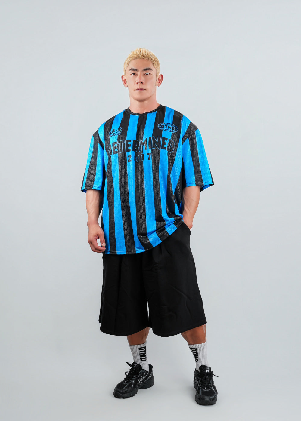 Stripe Oversized (Blue/Black)