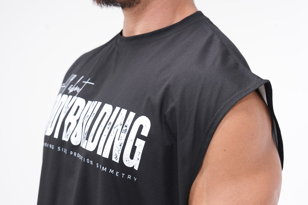 TFE Bodybuilding Sleeveless (Black)