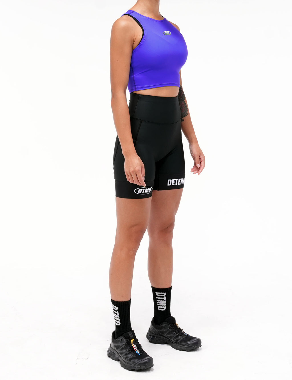 Light Crop Top (Violet)