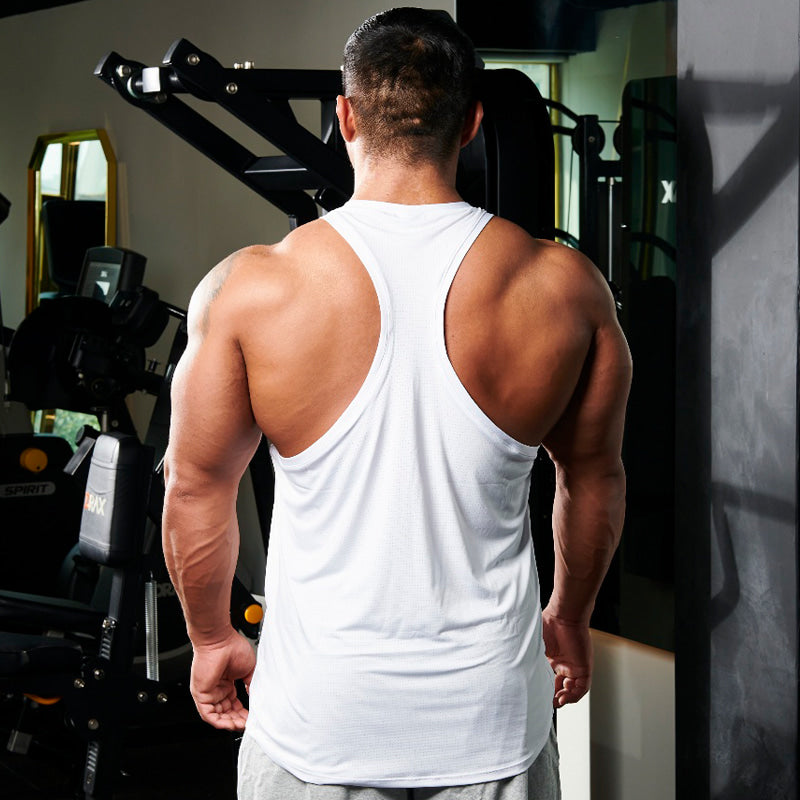 Determined Sleeveless (White)