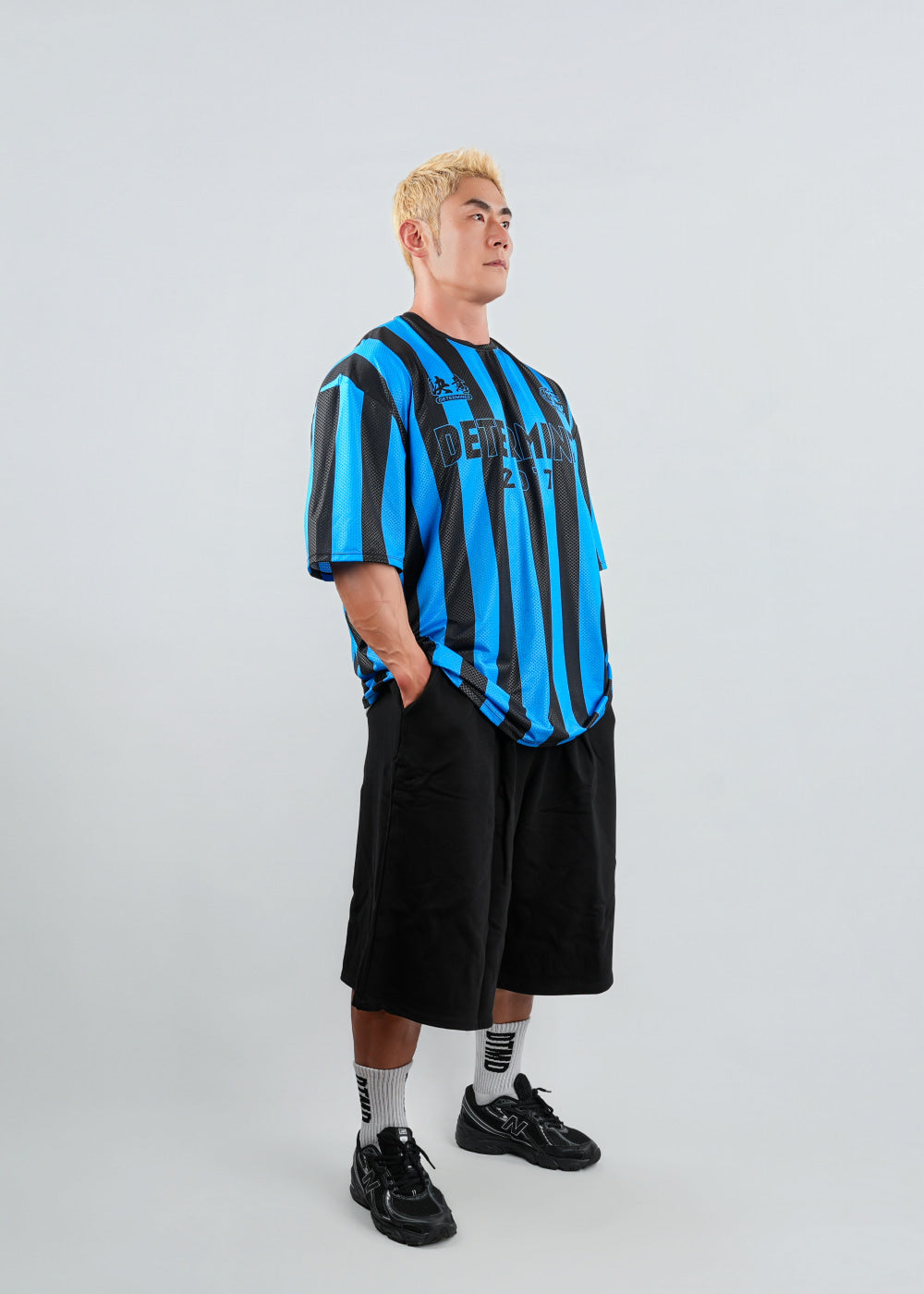 Stripe Oversized (Blue/Black)