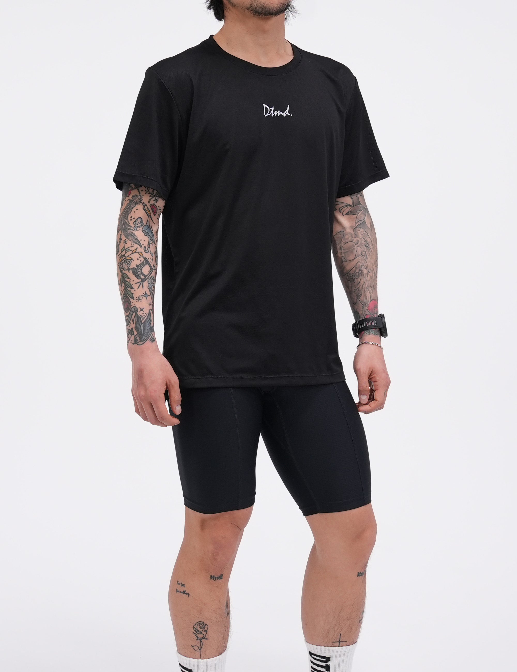 Run Short Sleeve (Black)
