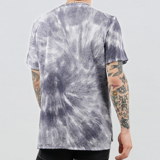Run Short Sleeve (Tie-dye Gray)