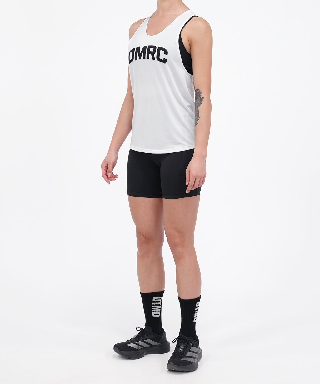 Run Singlet White