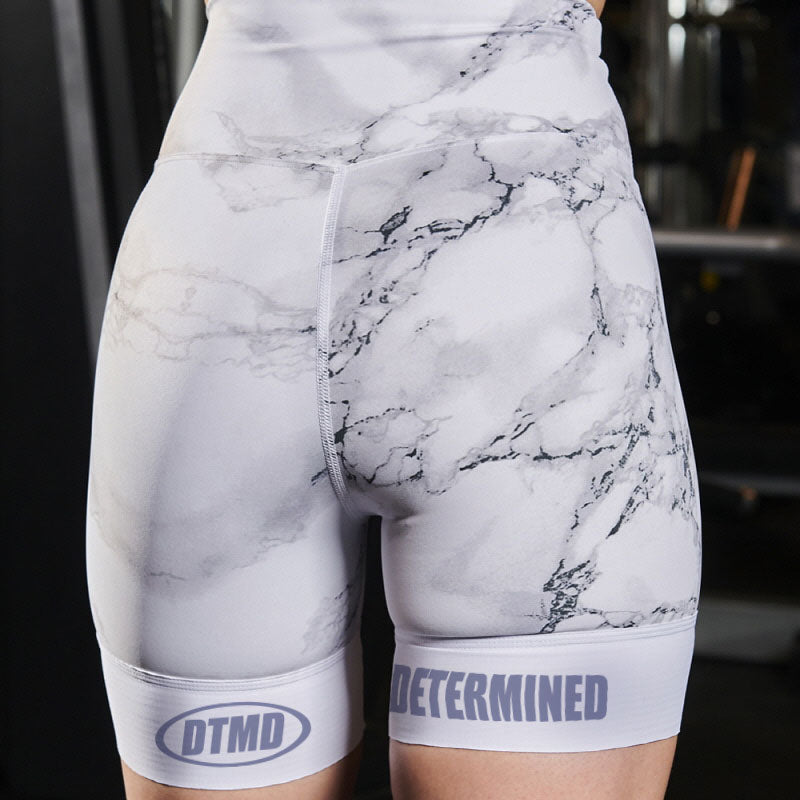 Women's Marble Short Tights (Light)