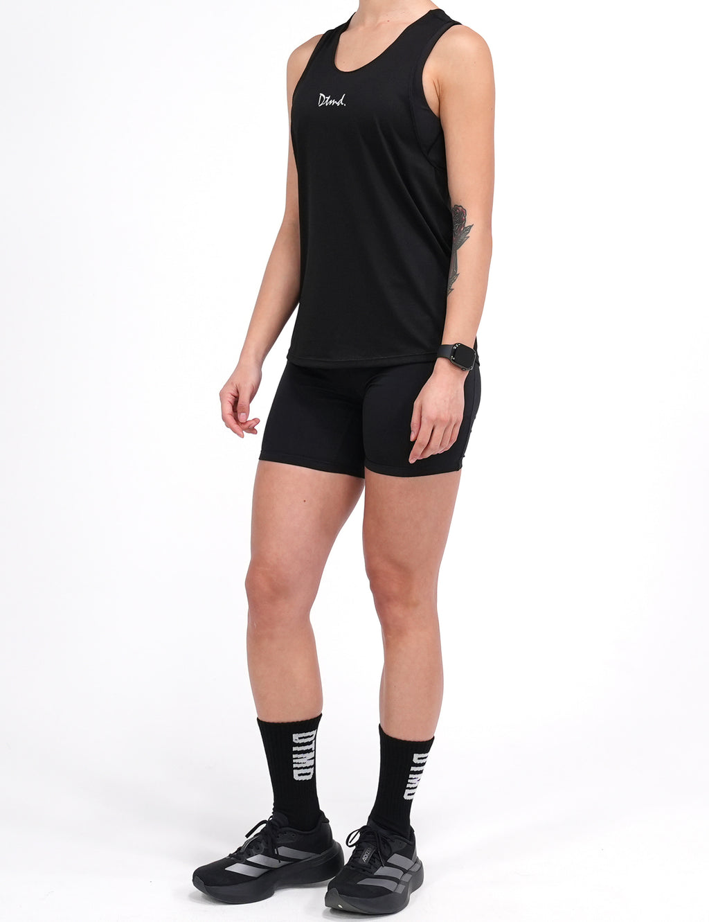 Run Singlet Black