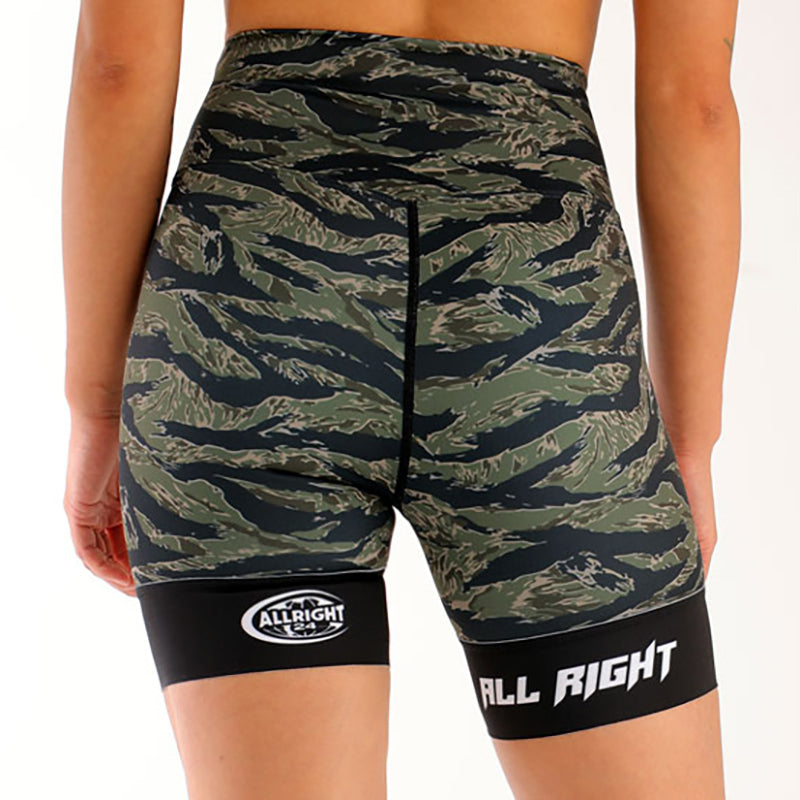 Women's ALLRIGHT Real Tiger Camo Short Tights