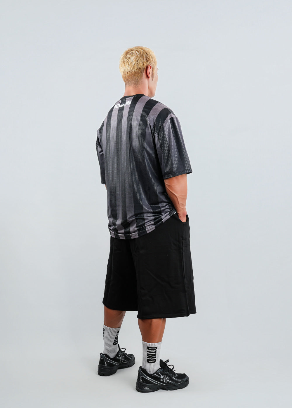 Stripe Oversized (Gray/Black)