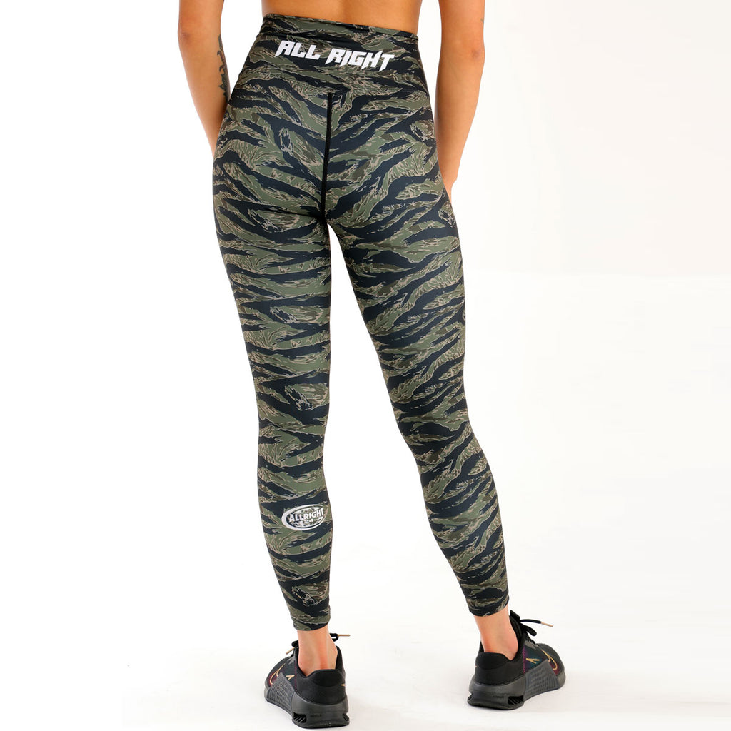 Women's ALLRIGHT Real Tiger Camo Long Tights