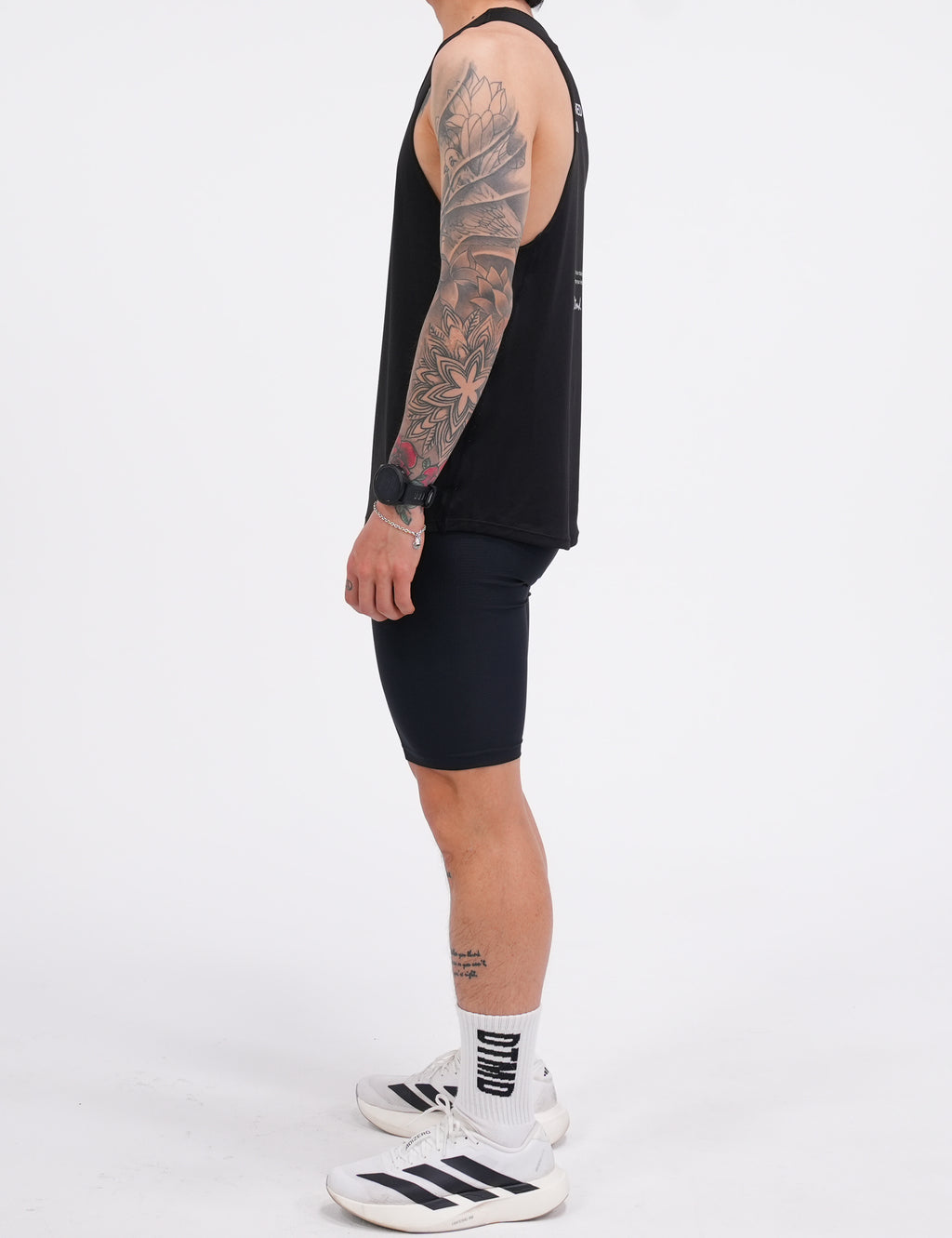 Run Singlet Black
