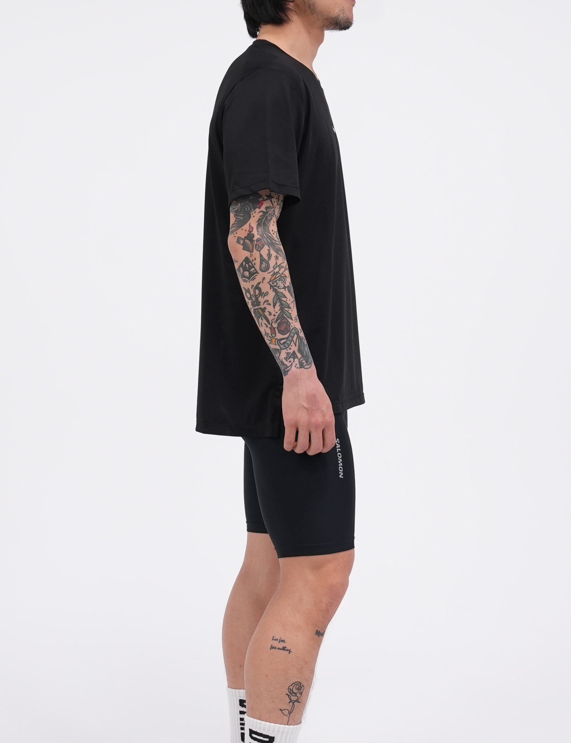 Run Short Sleeve (Black)