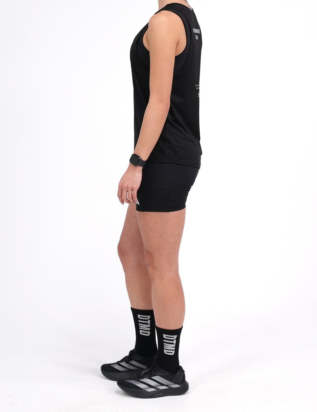 Run Singlet Black