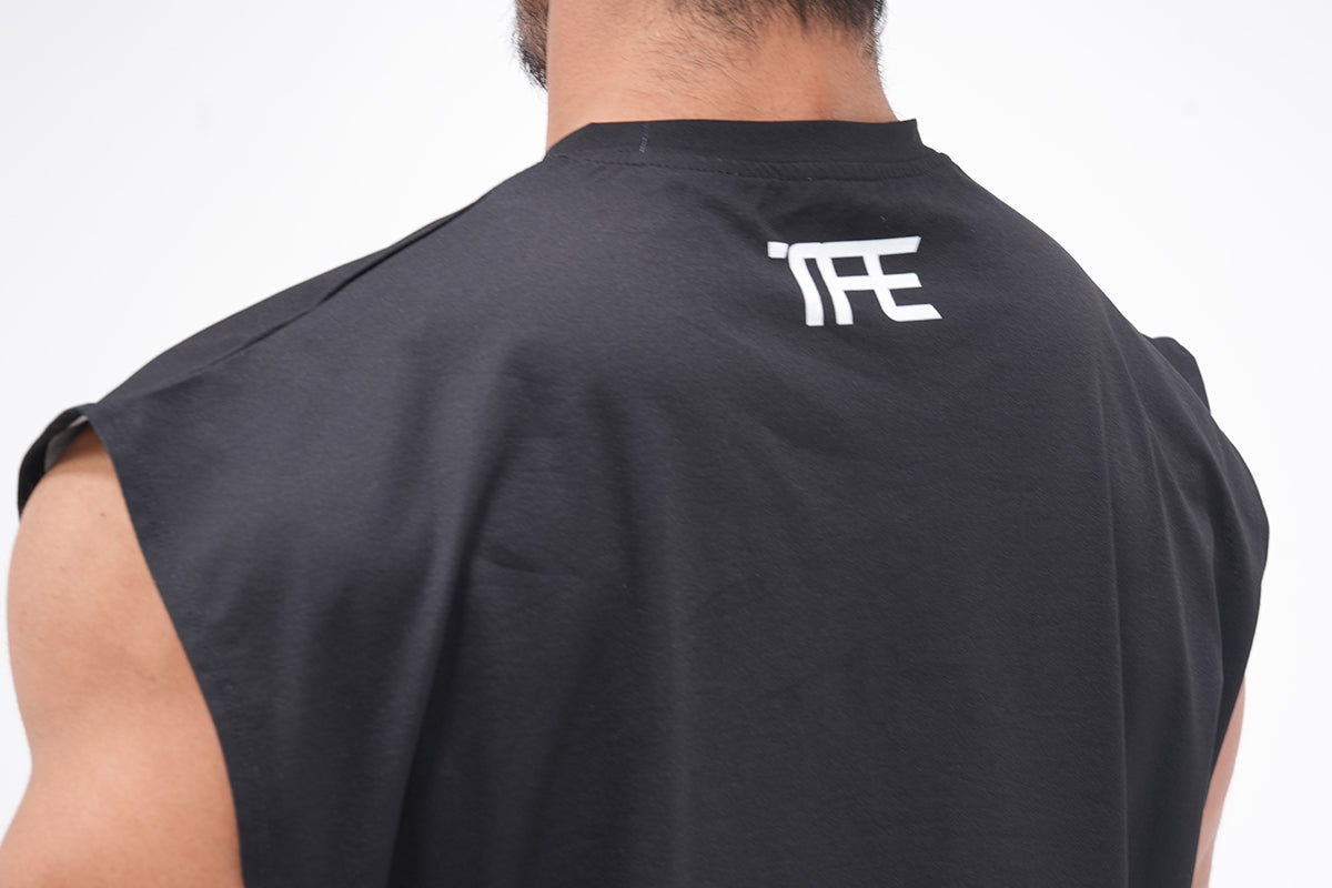 TFE Bodybuilding Sleeveless (Black)