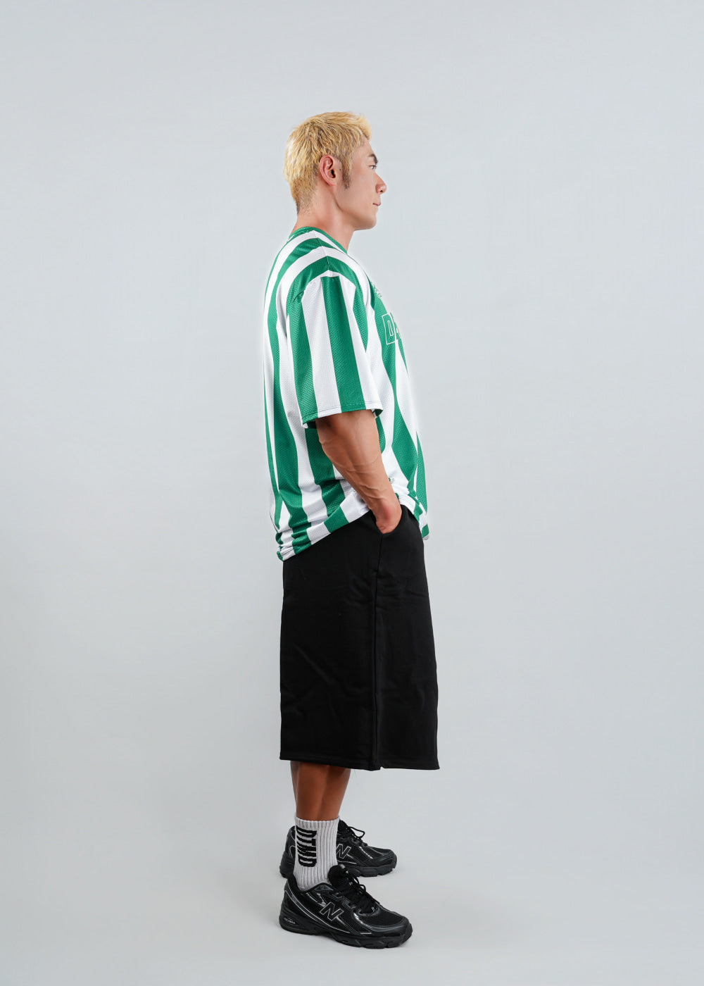 Stripe Oversized (Green/White)
