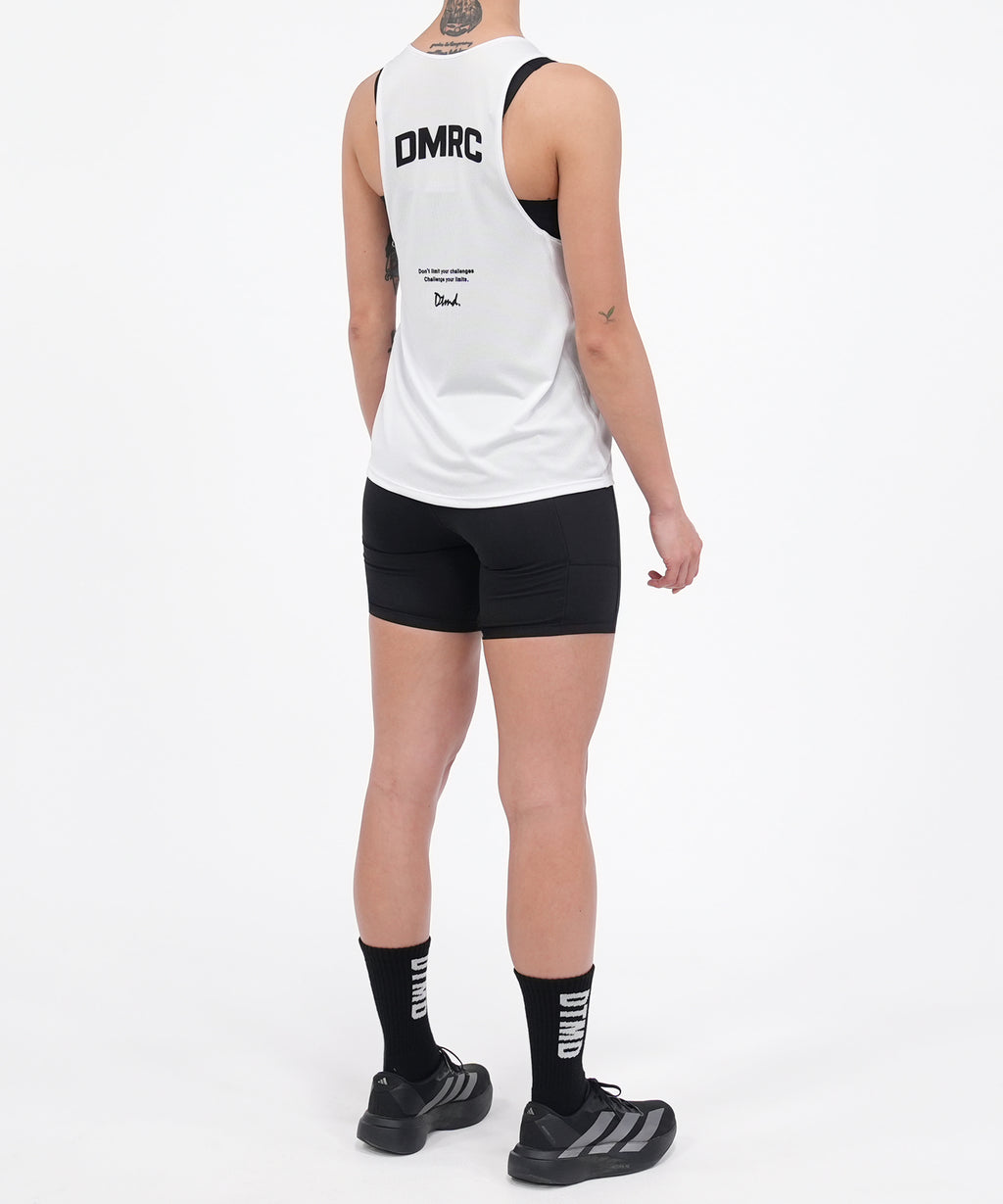 Run Singlet White