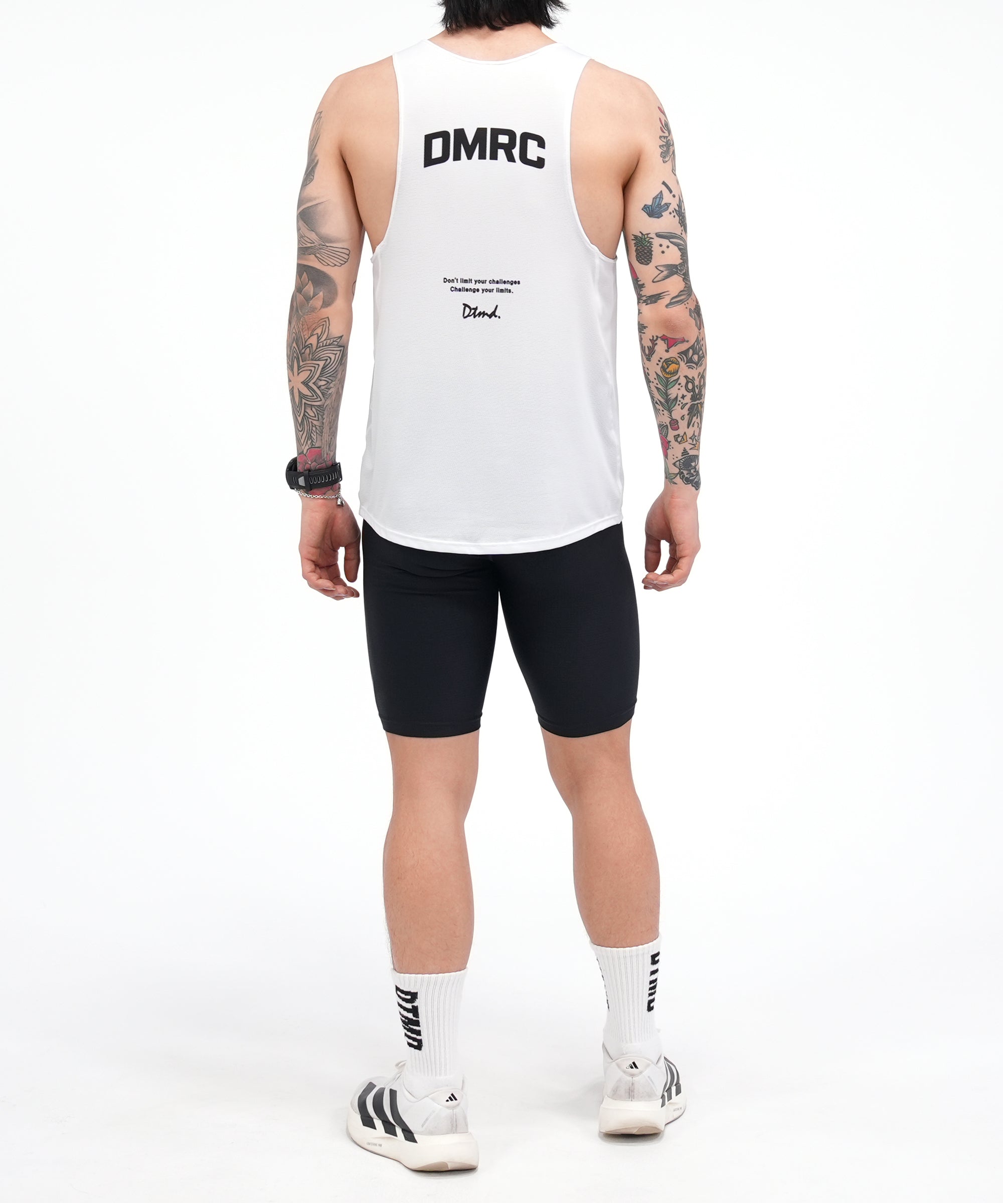 Run Singlet White