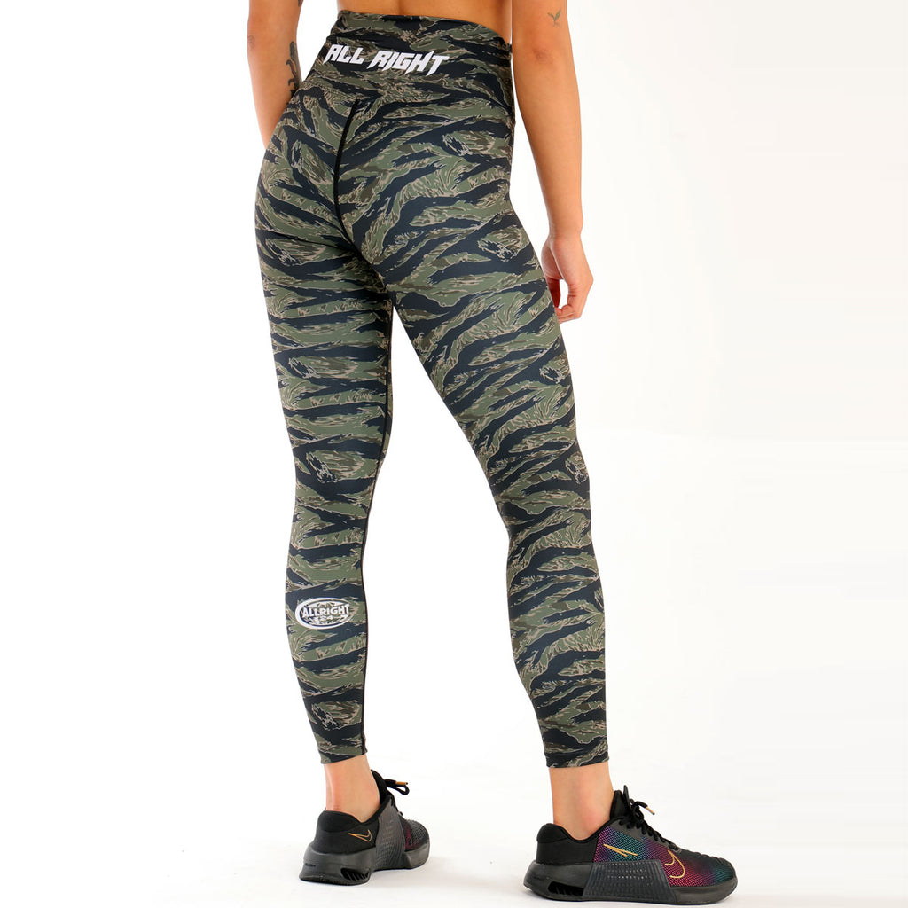Women's ALLRIGHT Real Tiger Camo Long Tights