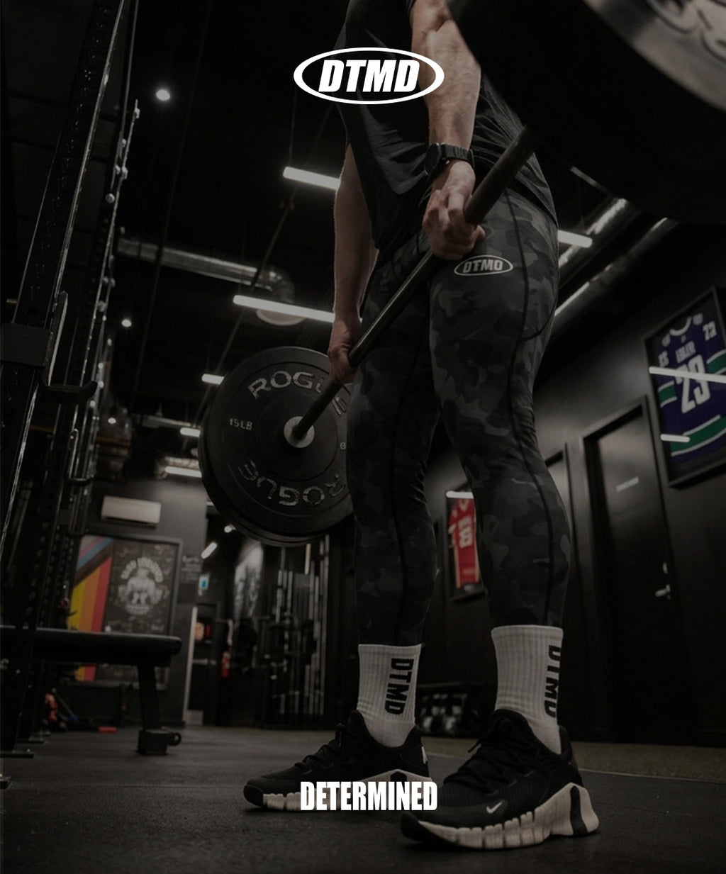 Defense Black Camo 2.0 Long Tights