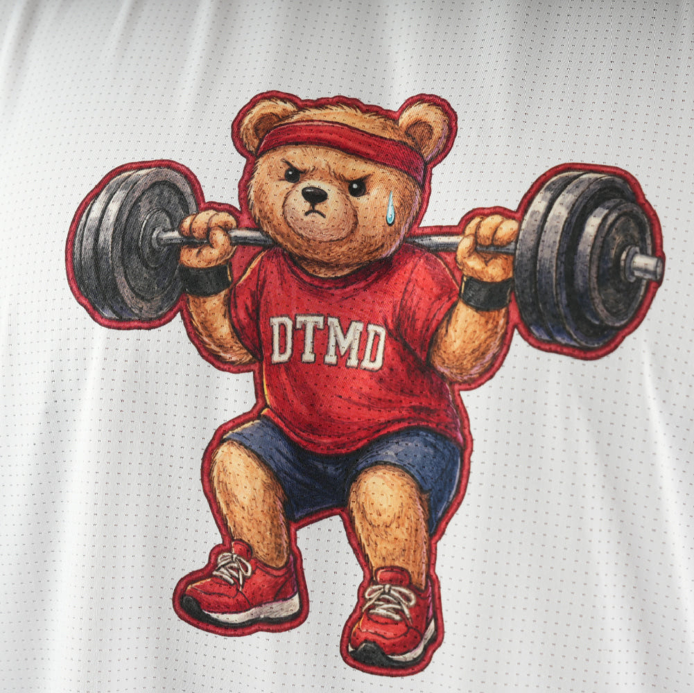 DTMD Squat Bear (White)