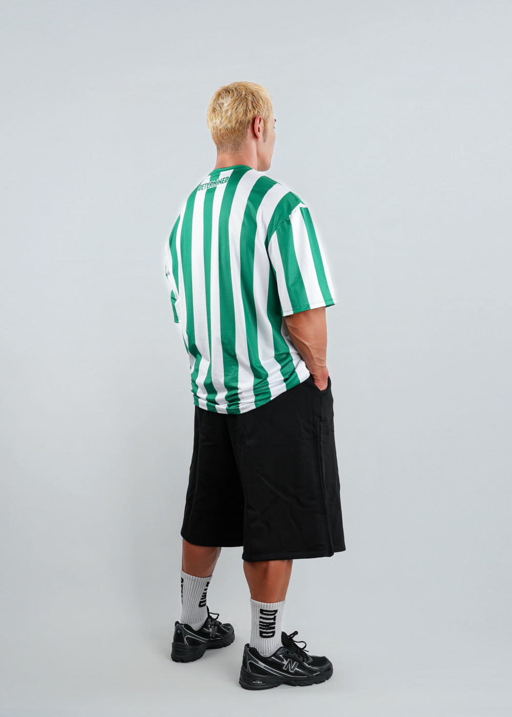 Stripe Oversized (Green/White)