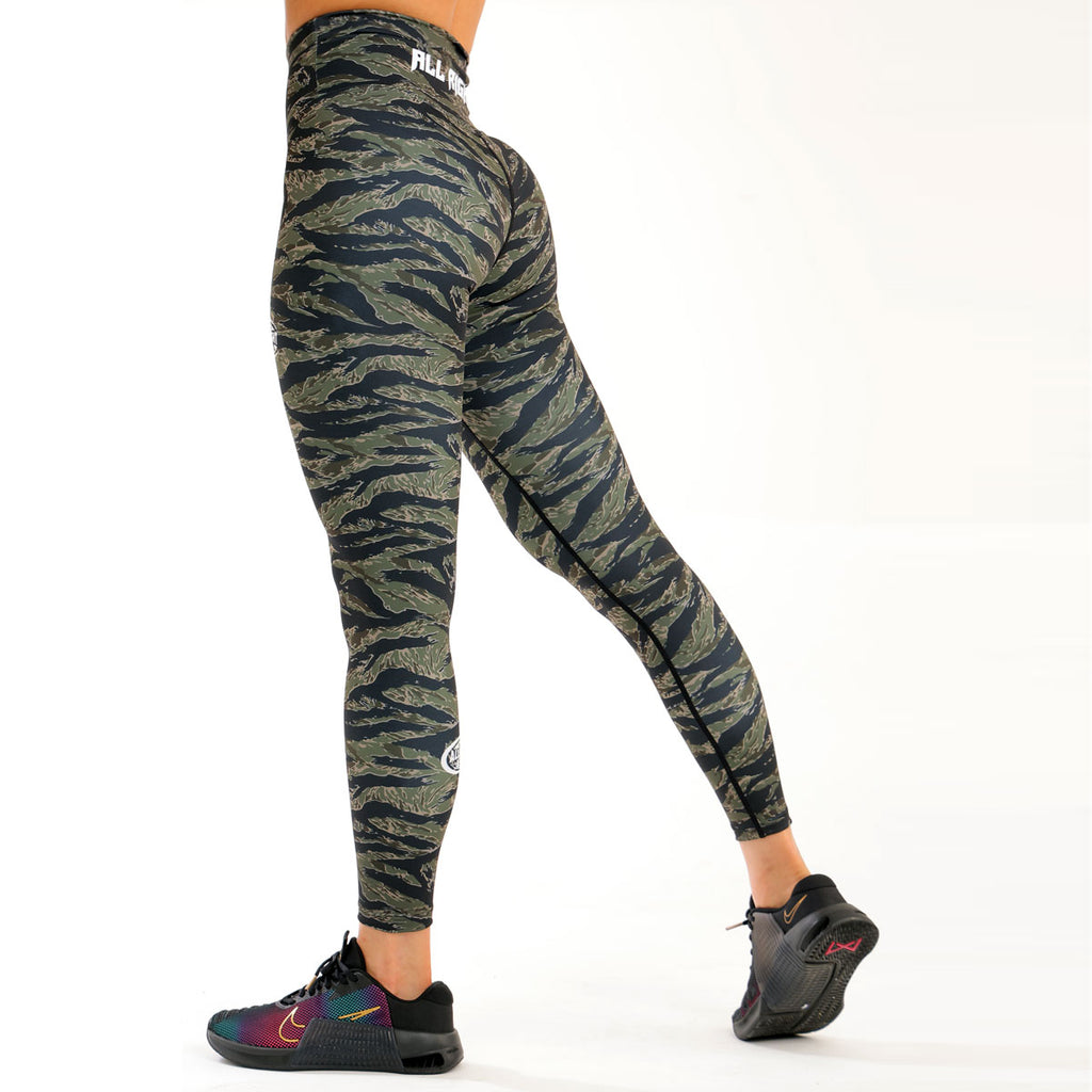 Women's ALLRIGHT Real Tiger Camo Long Tights