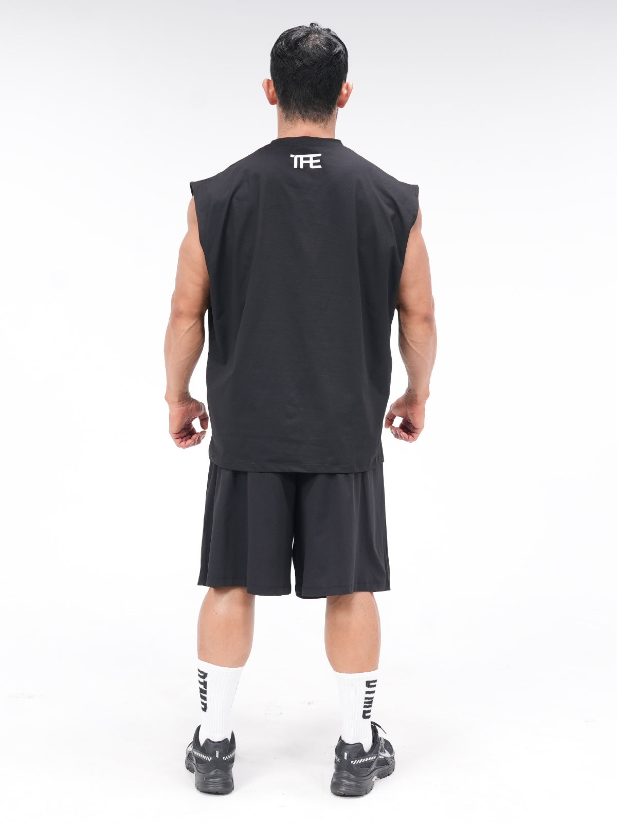 TFE Bodybuilding Sleeveless (Black)