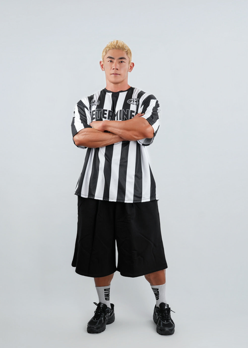 Stripe Oversized (White/Black)