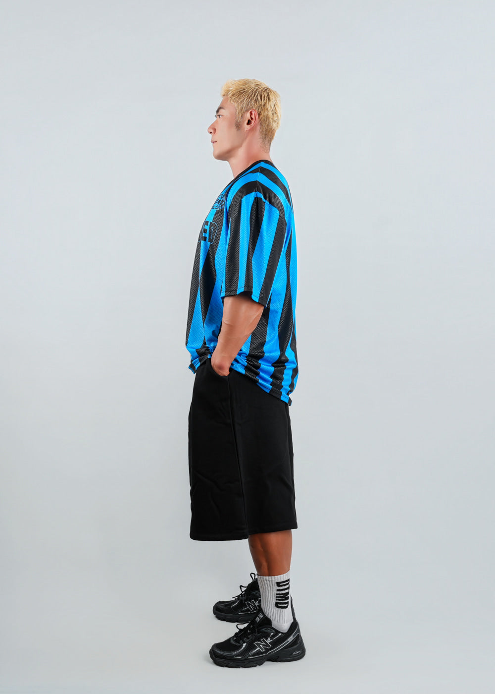 Stripe Oversized (Blue/Black)