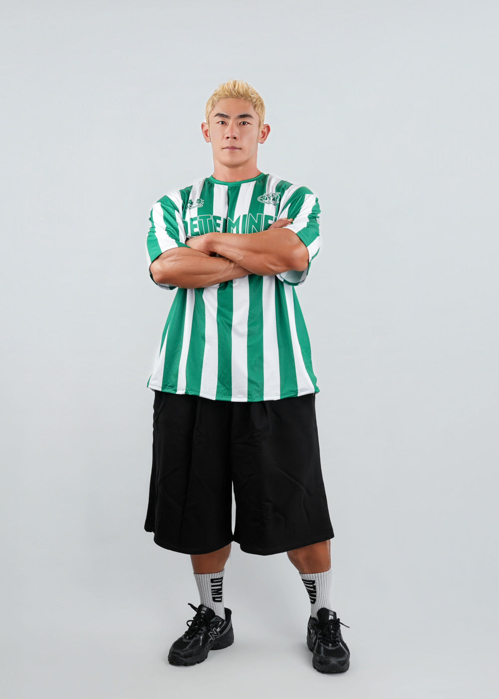 Stripe Oversized (Green/White)
