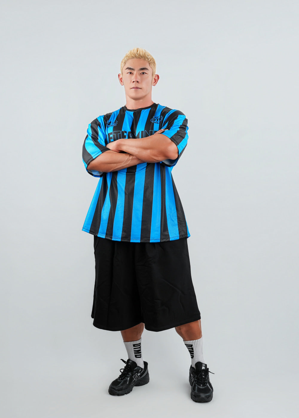 Stripe Oversized (Blue/Black)