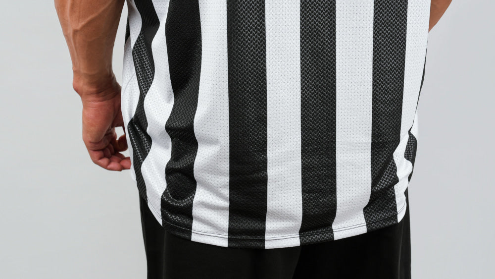Stripe Oversized (White/Black)