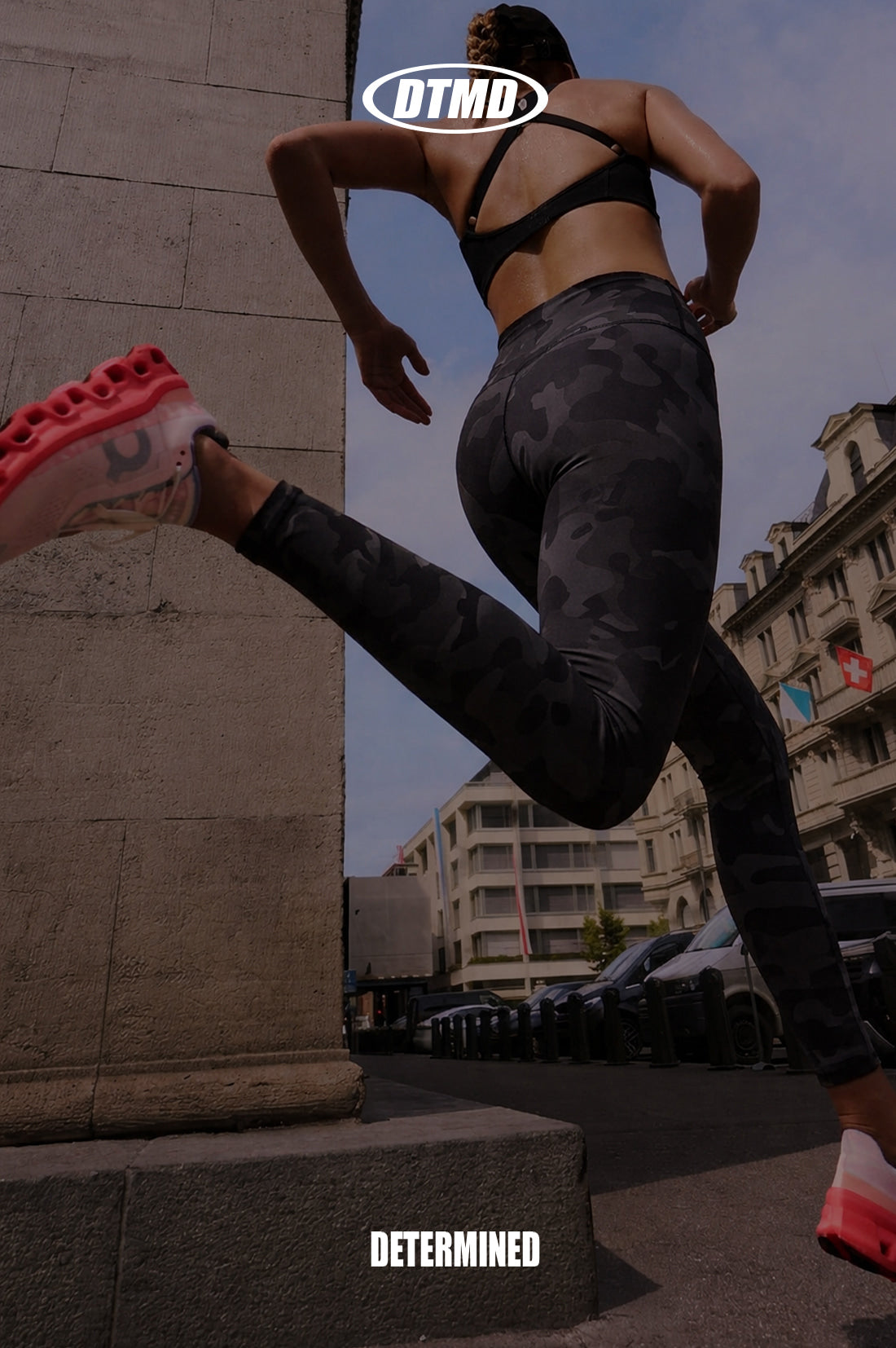 Women's Defense Black Camo 2.0 Long Tights