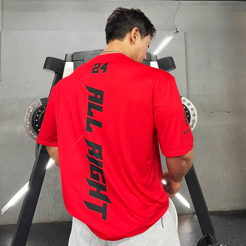 ALLRIGHT Overfit T-shirt (Red)