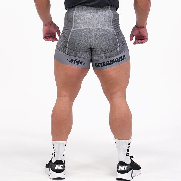 Denim Short Tights (Gray)