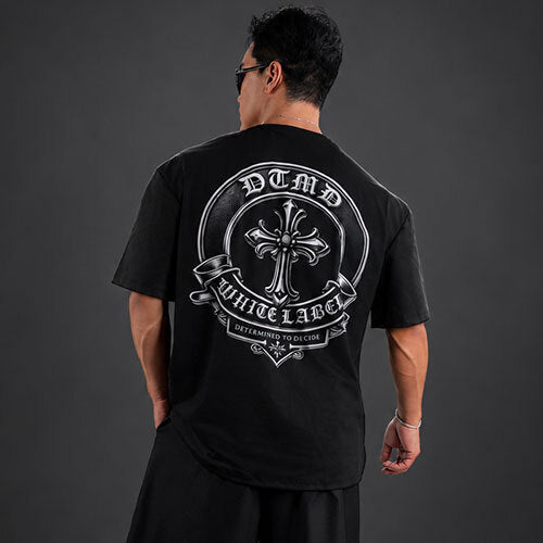 White Label Semi-Oversized Short Sleeve T-Shirt DWS002