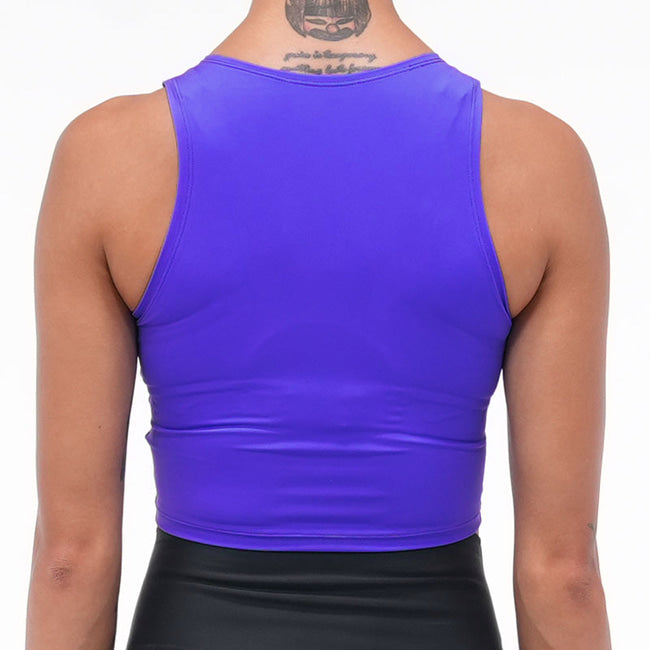 Light Crop Top (Violet)