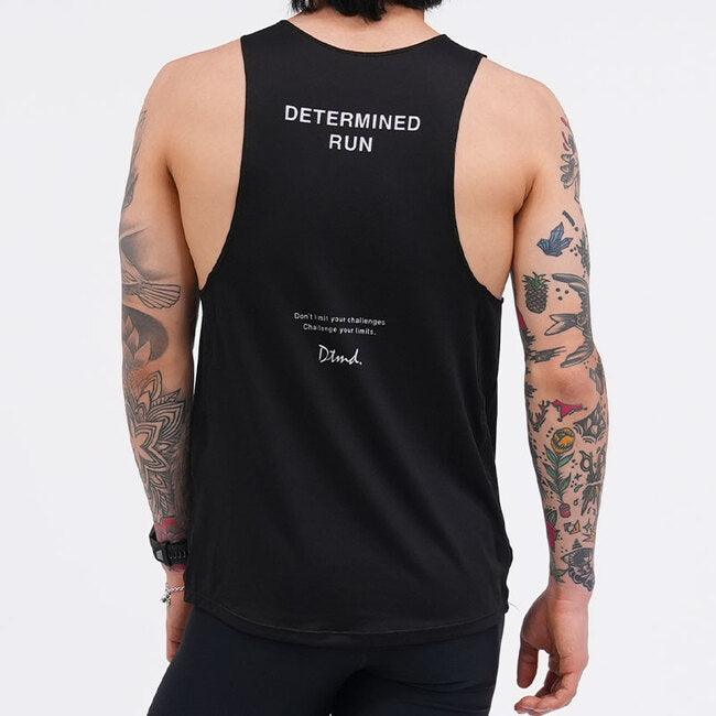 Run Singlet Black