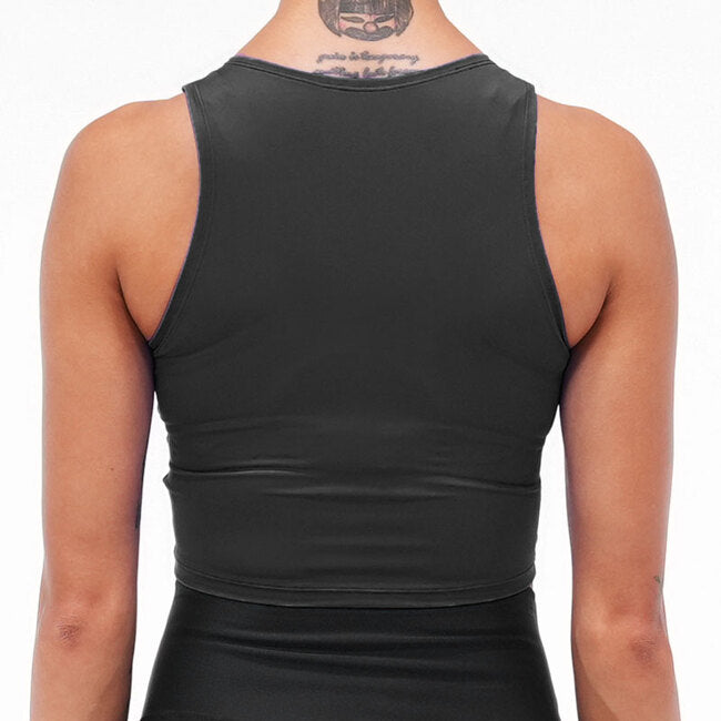Light Crop Top (Black)