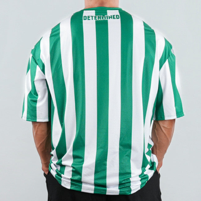 Stripe Oversized (Green/White)