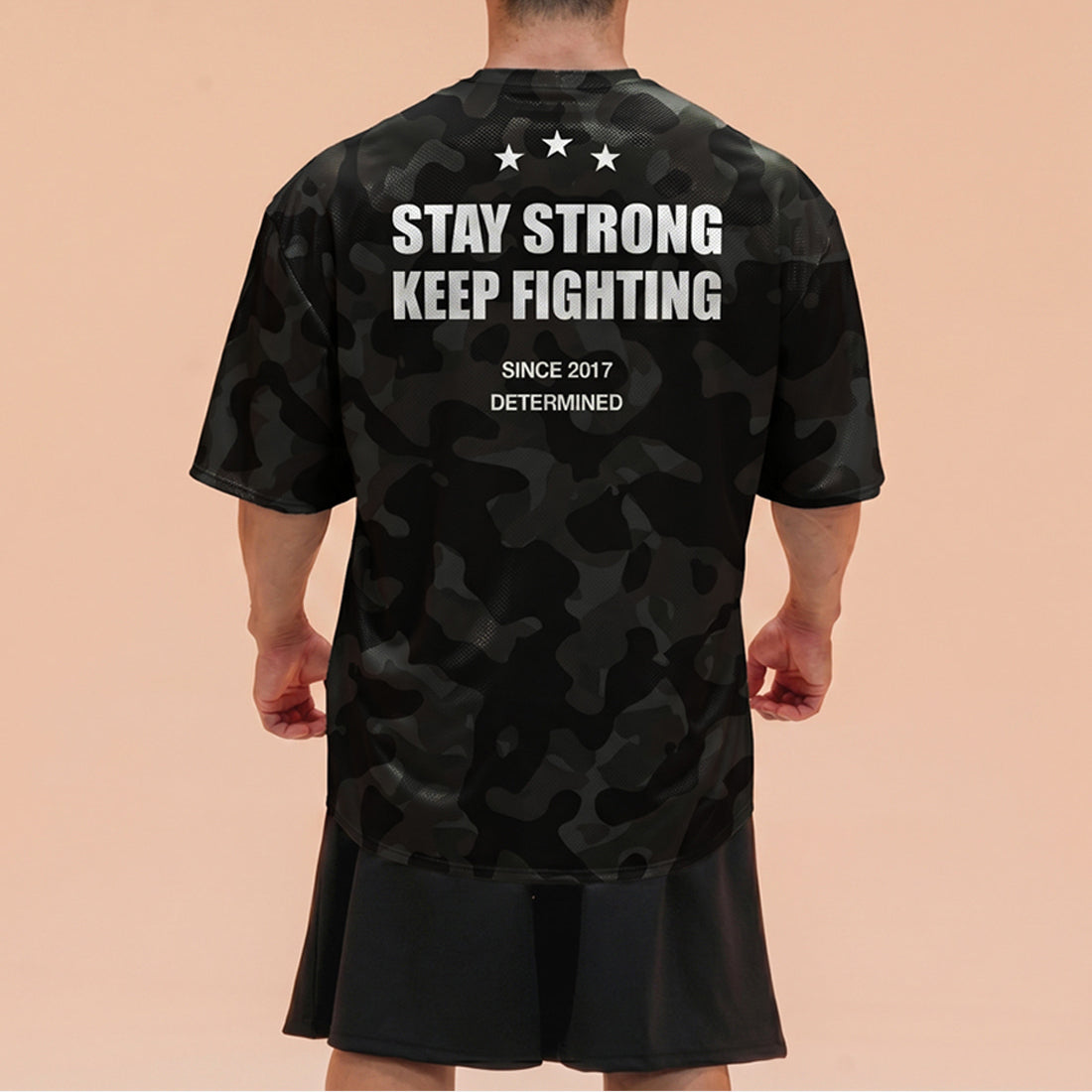 Keep Fighting Overfit (Defense Black Camo 2.0)